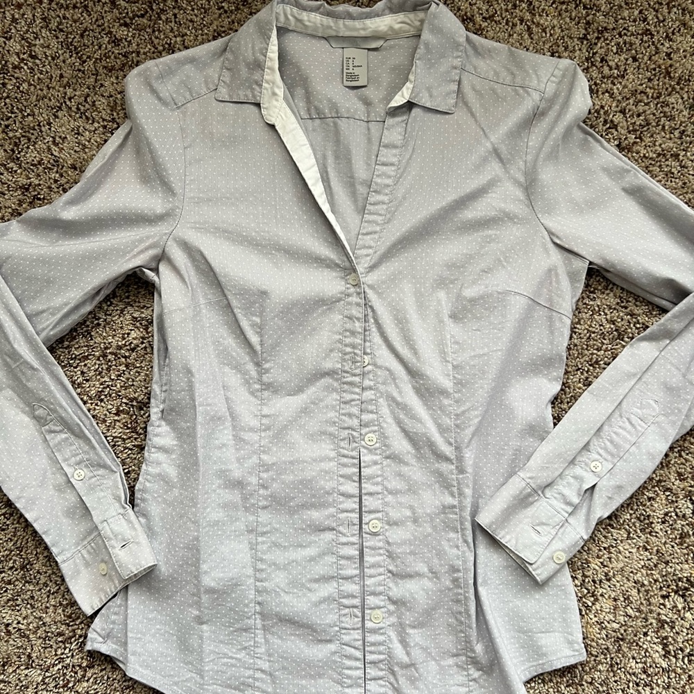 Button down Blouse - Picture 3 of 4